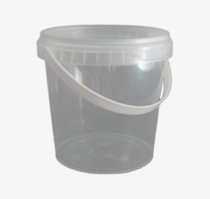 Plastikust ämber käepidemega